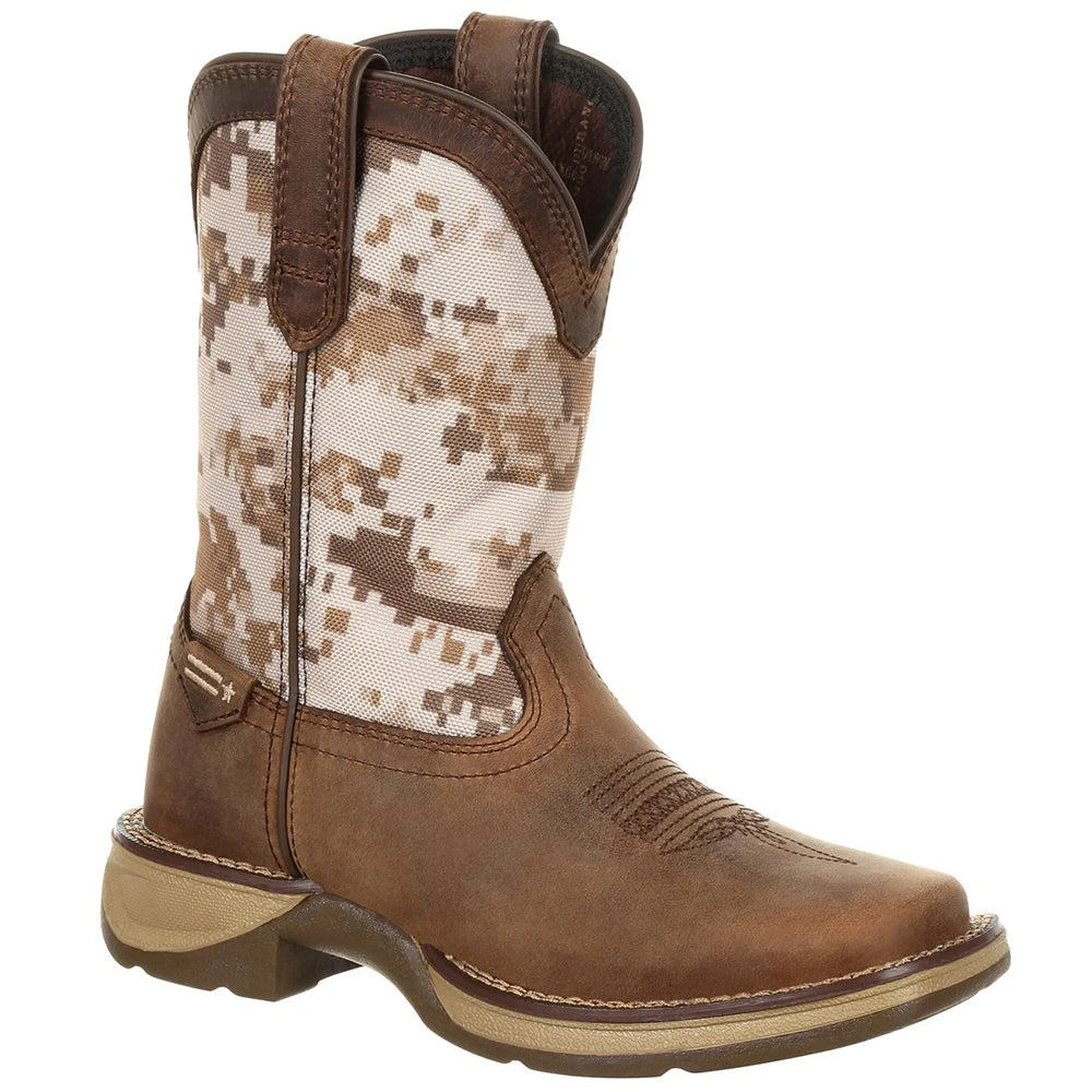 Durango Lil
 Rebel Durango Desert Camo Square Toe Wellington Boot (Toddler-Big Kid) 2