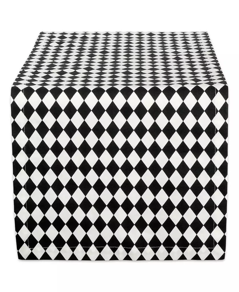 Design Imports Harelquin Print Table Runner 1