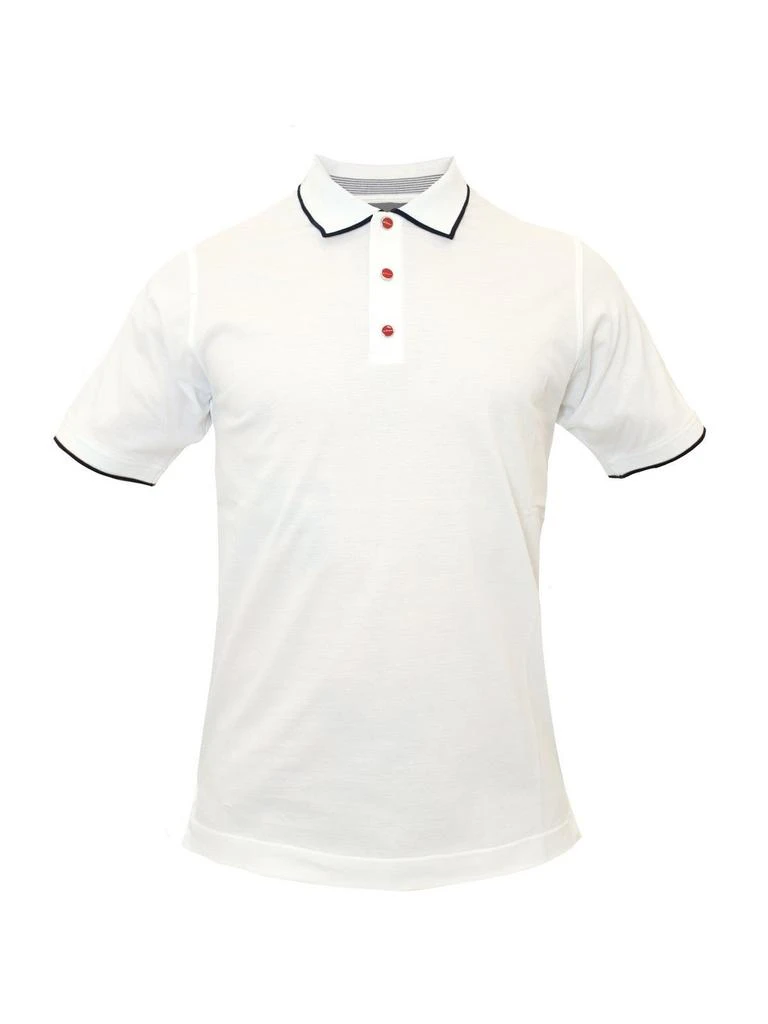 Kiton Kiton Short-Sleeved Buttoned Polo Shirt 1