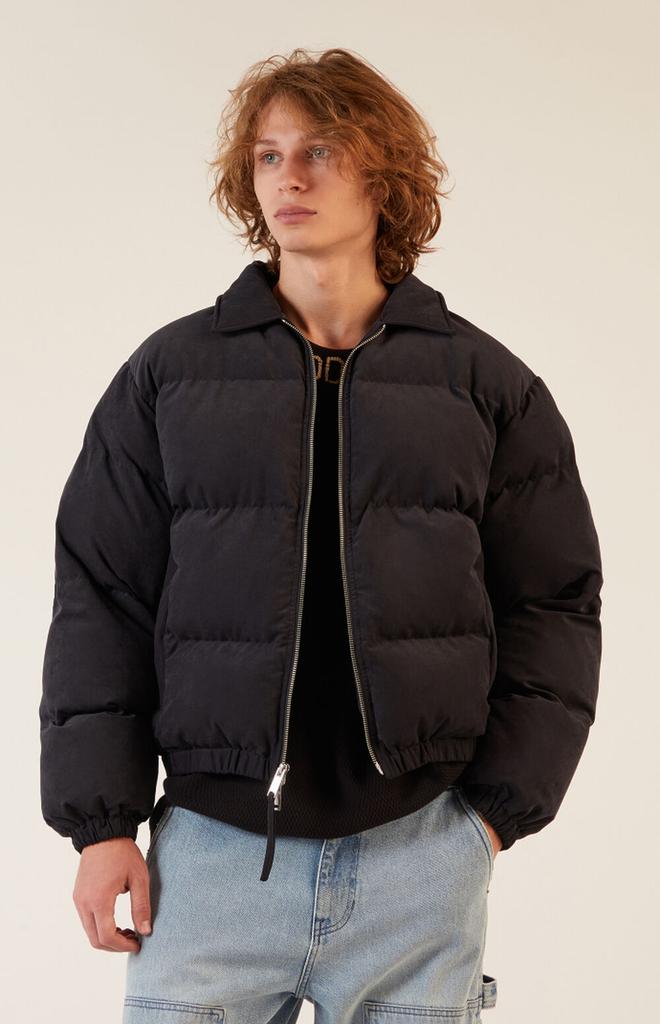 Shop Black Coaches Puffer Jacket on Sale at BeyondStyle – Get 60