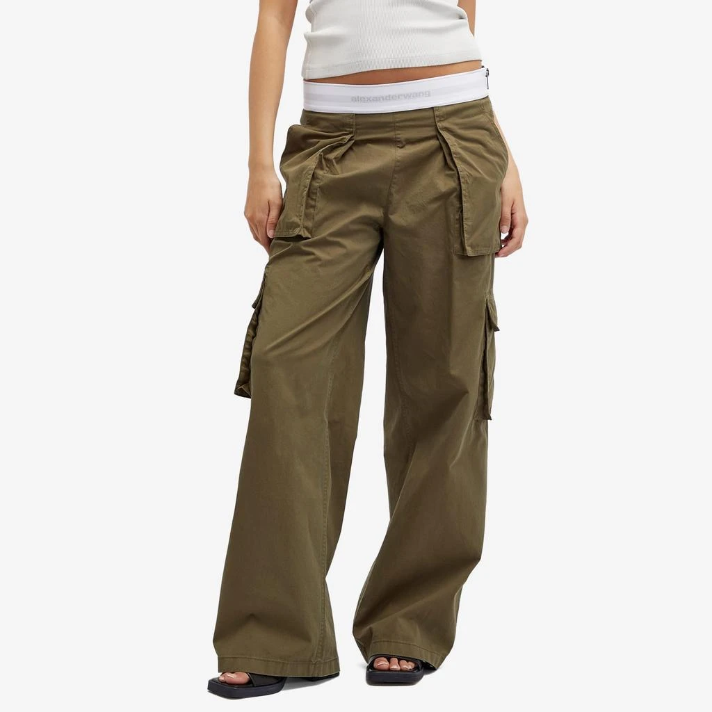 Alexander Wang Alexander Wang Mid Rise Cargo Rave Pants 2