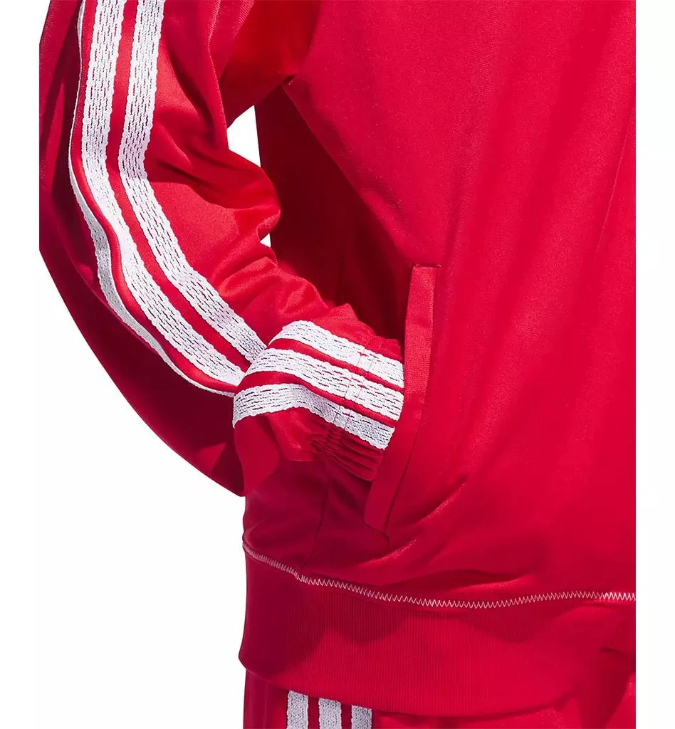 Adidas Women's Zip-Front Long-Sleeve Logo Track Jacket 4