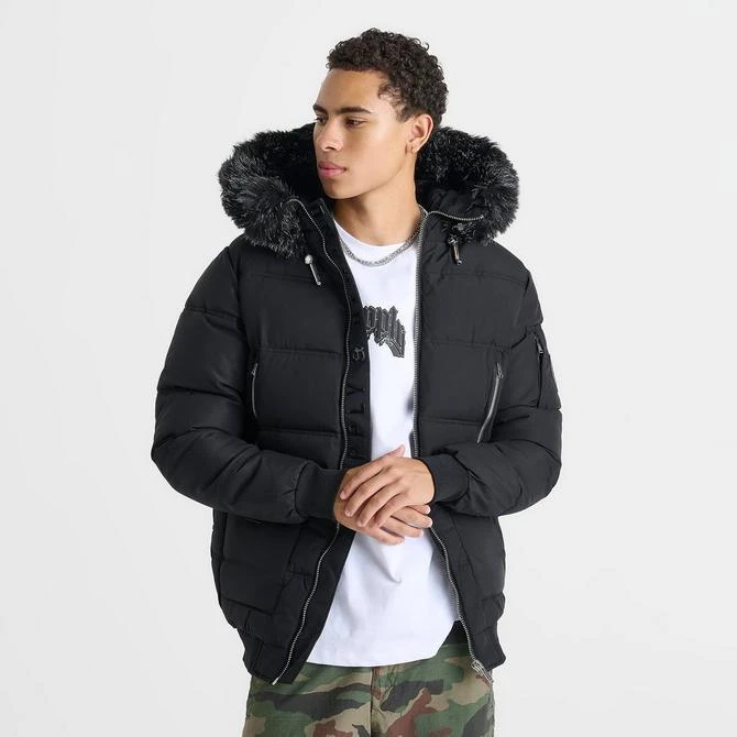 SUPPLY & DEMAND Men's Supply &amp; Demand Moretay Longline Parka Jacket 3