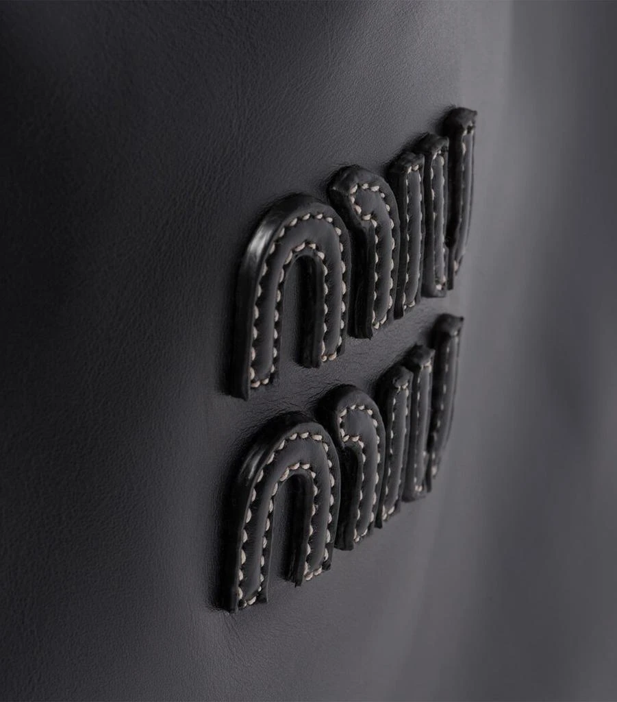 Miu Miu Leather Ivy Tote Bag 5