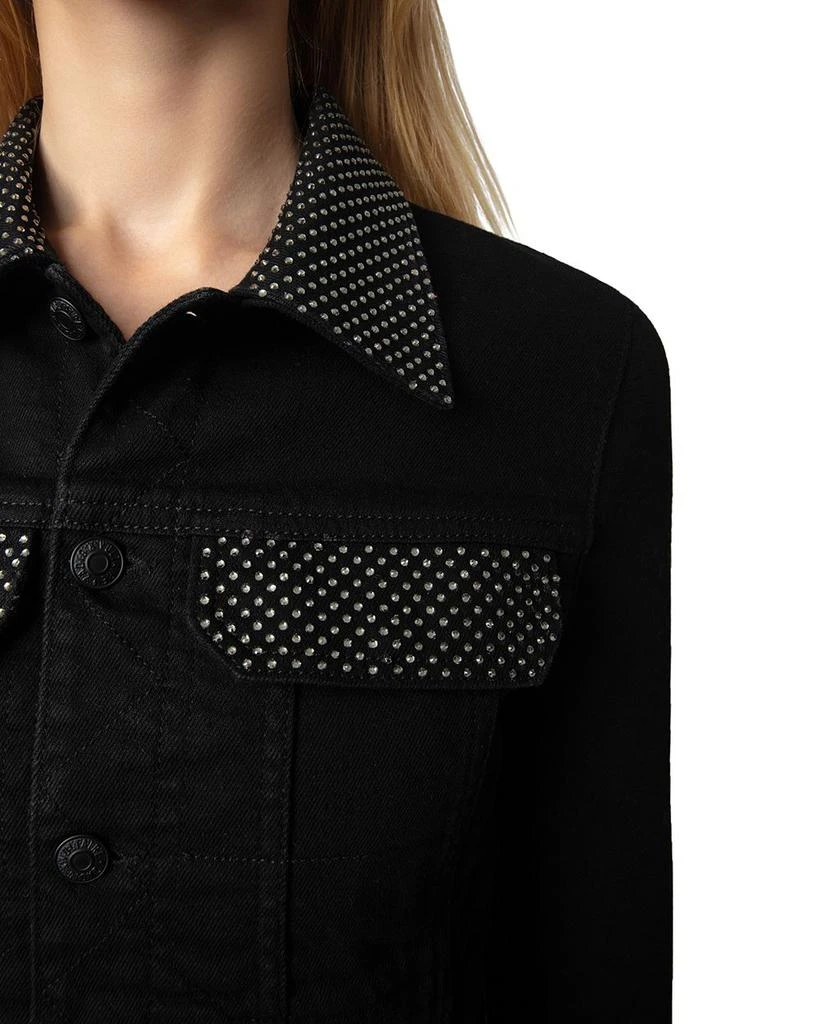 ZADIG 
VOLTAIRE Kioky Studded Denim Shirt 5