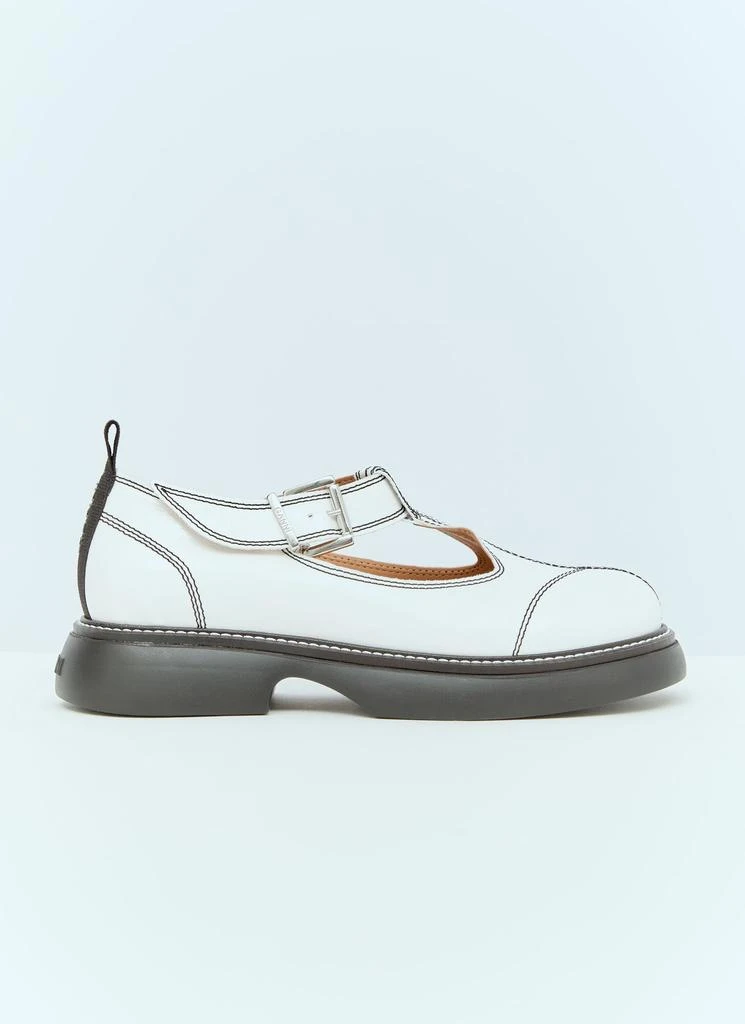 Ganni Everyday Buckle Mary Jane Shoes 1