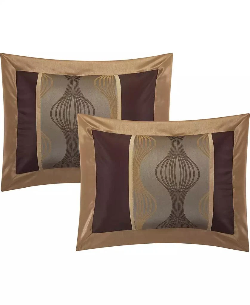 Stratford Park Kath 7-Piece Comforter Set, Brown, California 4