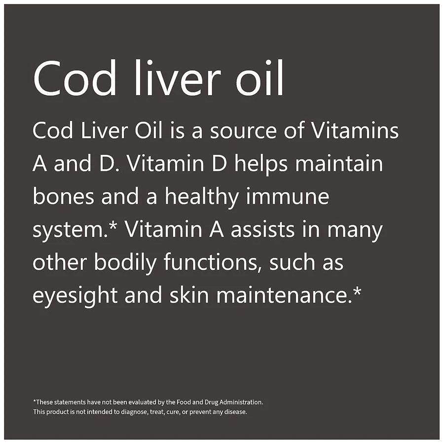 Walgreens Cod Liver Oil 415 mg Softgels (300 days) 7