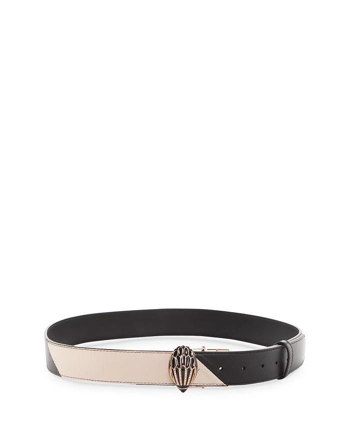 KURT GEIGER LONDON Women's Reversible Leather Belt  1