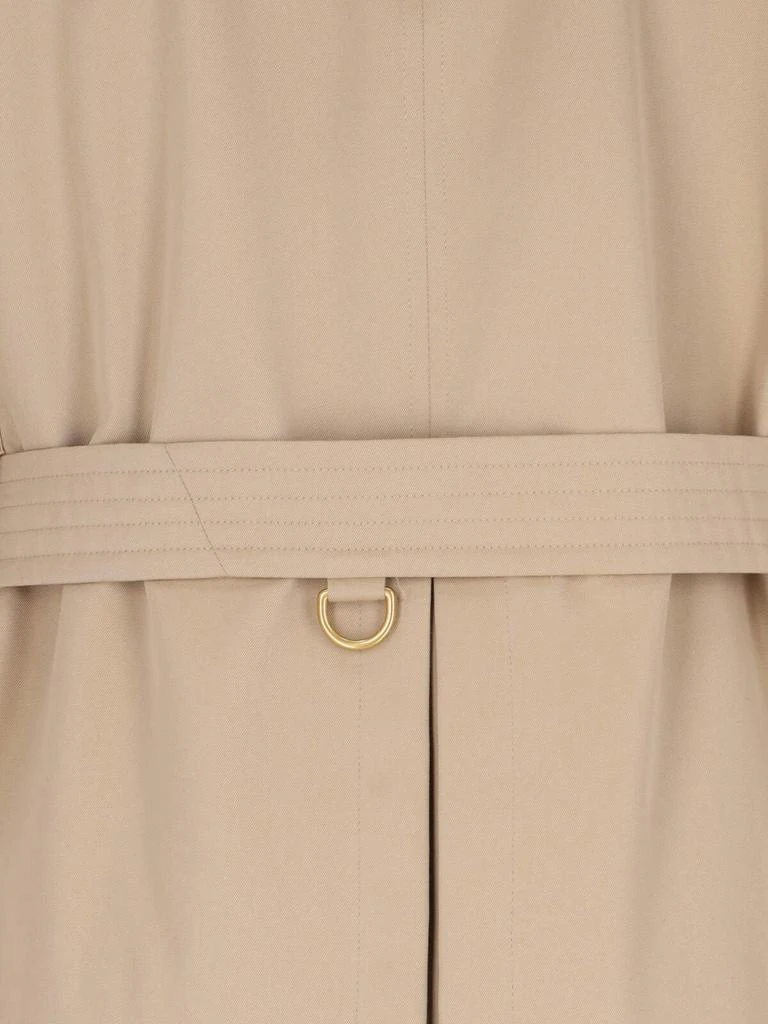 Burberry Burberry Double Breasted Belted Trench Coat 4