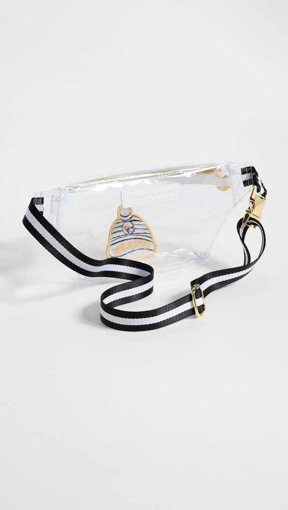 Stoney Clover Lane Pittsburgh Steelers Clear Fanny Pack 3