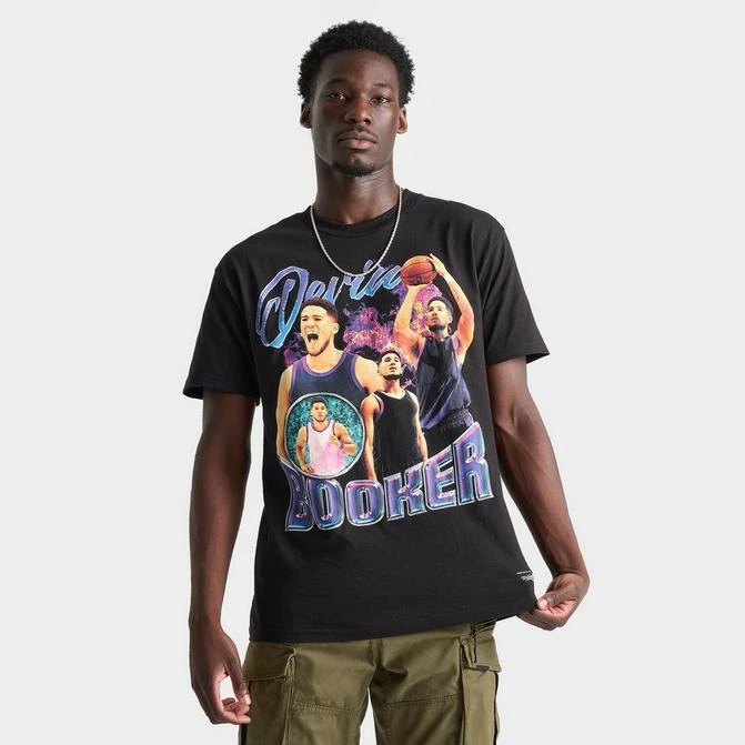 Mitchell and Ness Men's Mitchell & Ness Devin Booker Collage Graphic T-Shirt 1