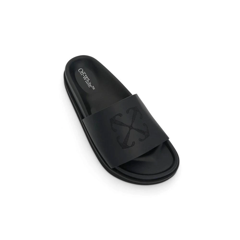 Off-White Off- ivory Cloud Arrow Men's Slippers 4