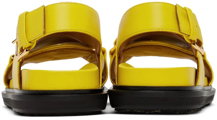 Marni Yellow Fussbett Sandals 2