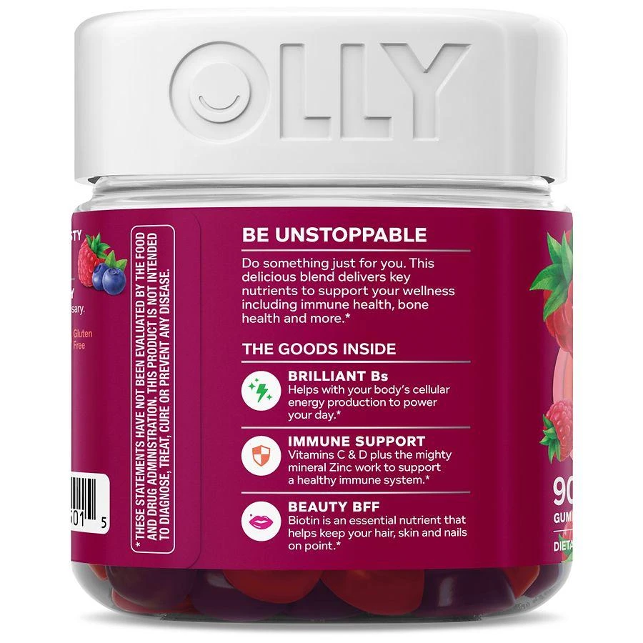 OLLY Women's Multi Blissful Berry 10