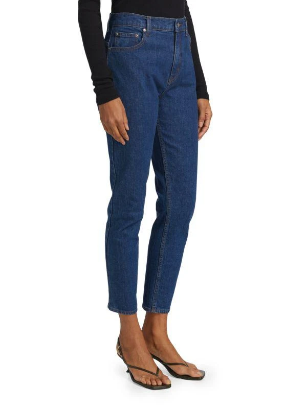 Derek Lam Eden High Rise Slim Fit Cropped Jeans 3