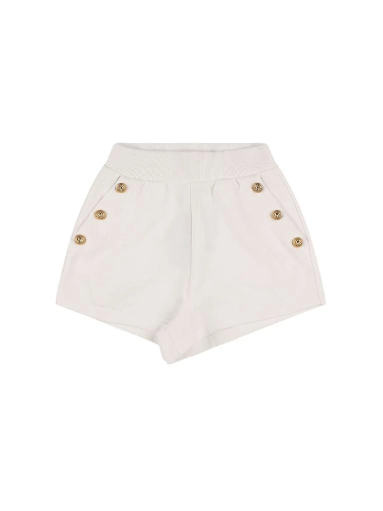 Balmain Cotton Sweat Shorts 1