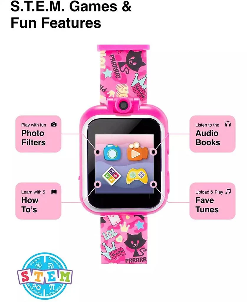Playzoom 2 Kids Pink Silicone Strap Smartwatch 2