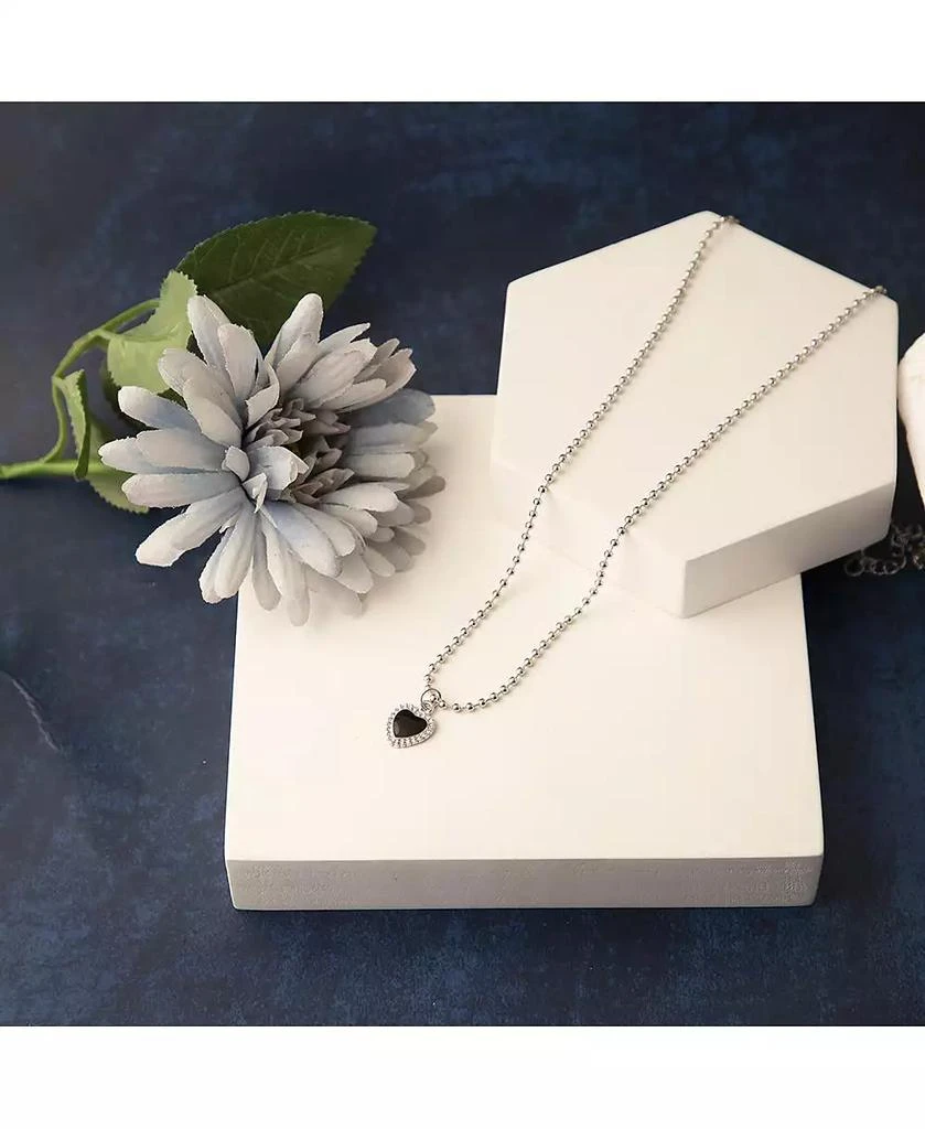 SOHI Women
s Silver Plated Designer Necklace 3