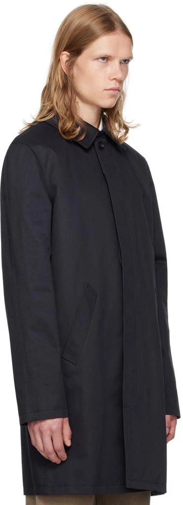 A.P.C. Navy Urban Mac Coat 2