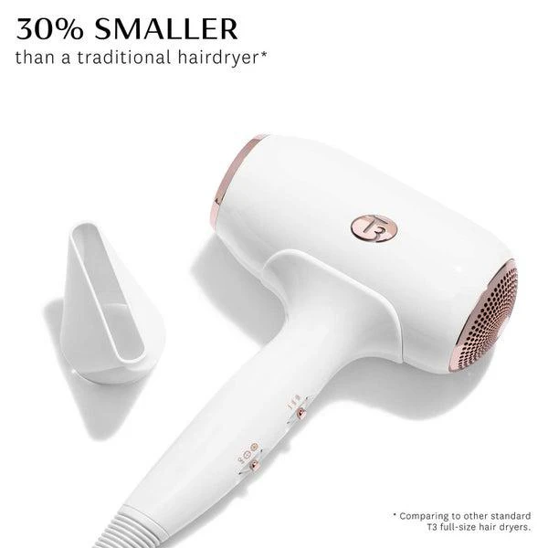 T3 T3 Fit Compact Hair Dryer - Graphite/Dark Chrome 4