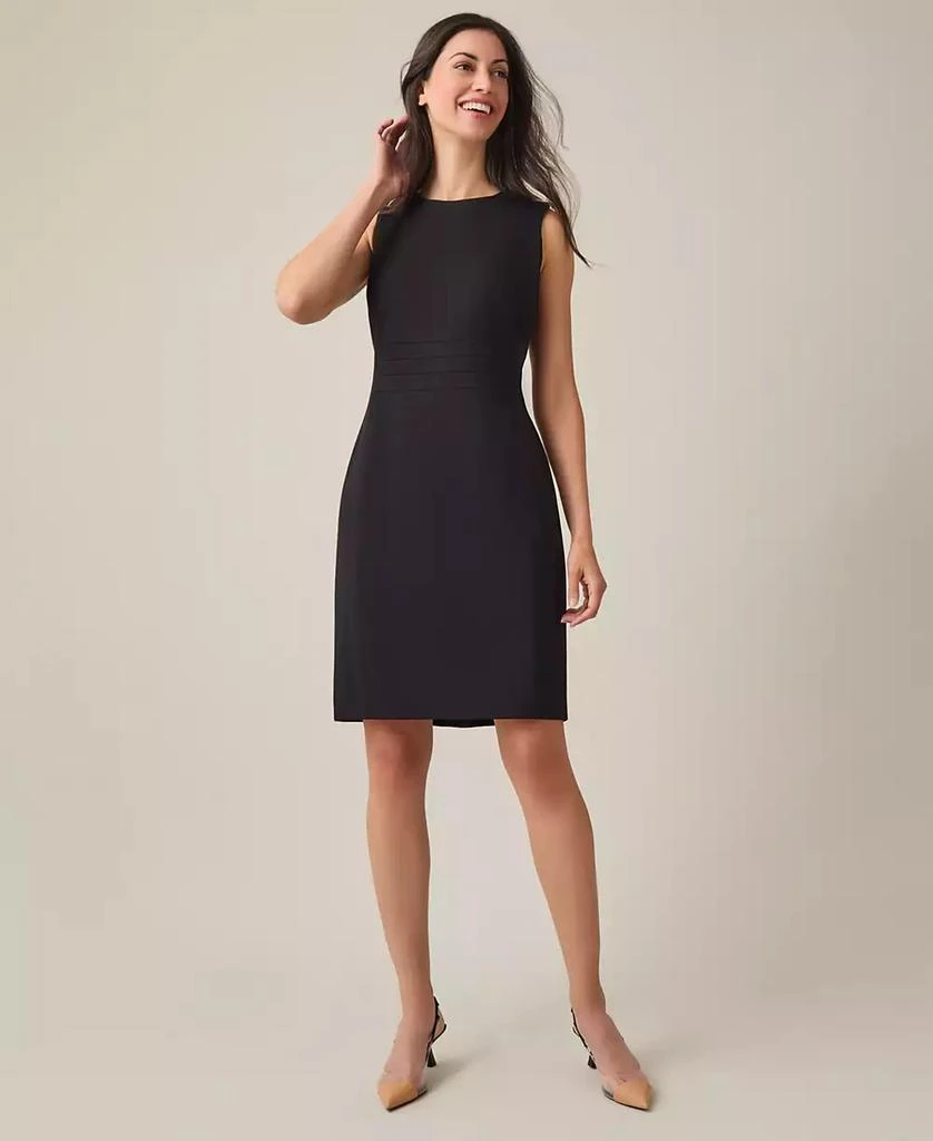 Kasper Petite Banded-Waist Sheath Dress 1