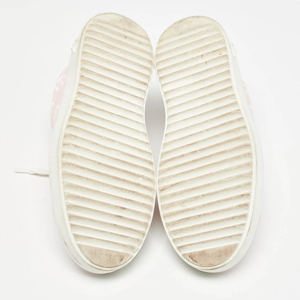 Louis Vuitton Louis Vuitton Pink Monogram Giant Canvas Time Out Sneakers Size 38.5 6