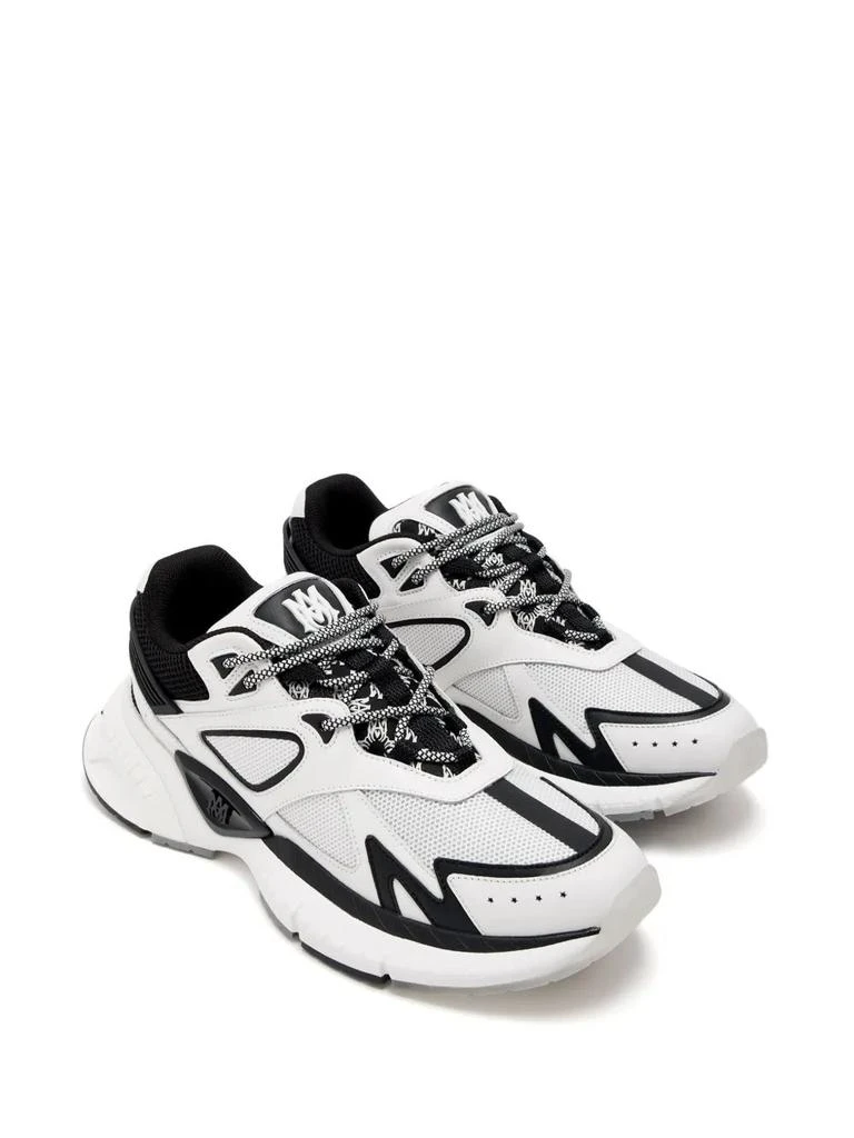 Amiri MA Runner Sneakers Mens Size 43 Black White AMFOSR1089-001 Luxury Shoes AMIRI MA Runner sneakers for Men - White in USA | Level Shoes main image 2
