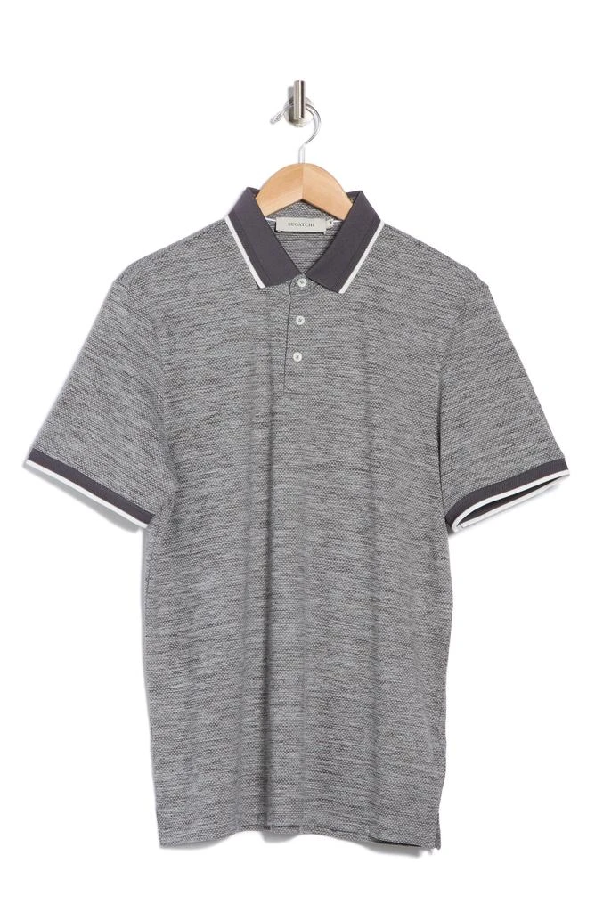 BUGATCHI Tipped Collar Performance Knit Polo 3