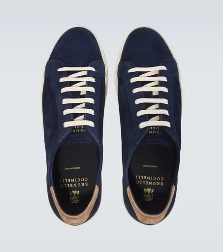 Brunello Cucinelli Suede low-top sneakers 4