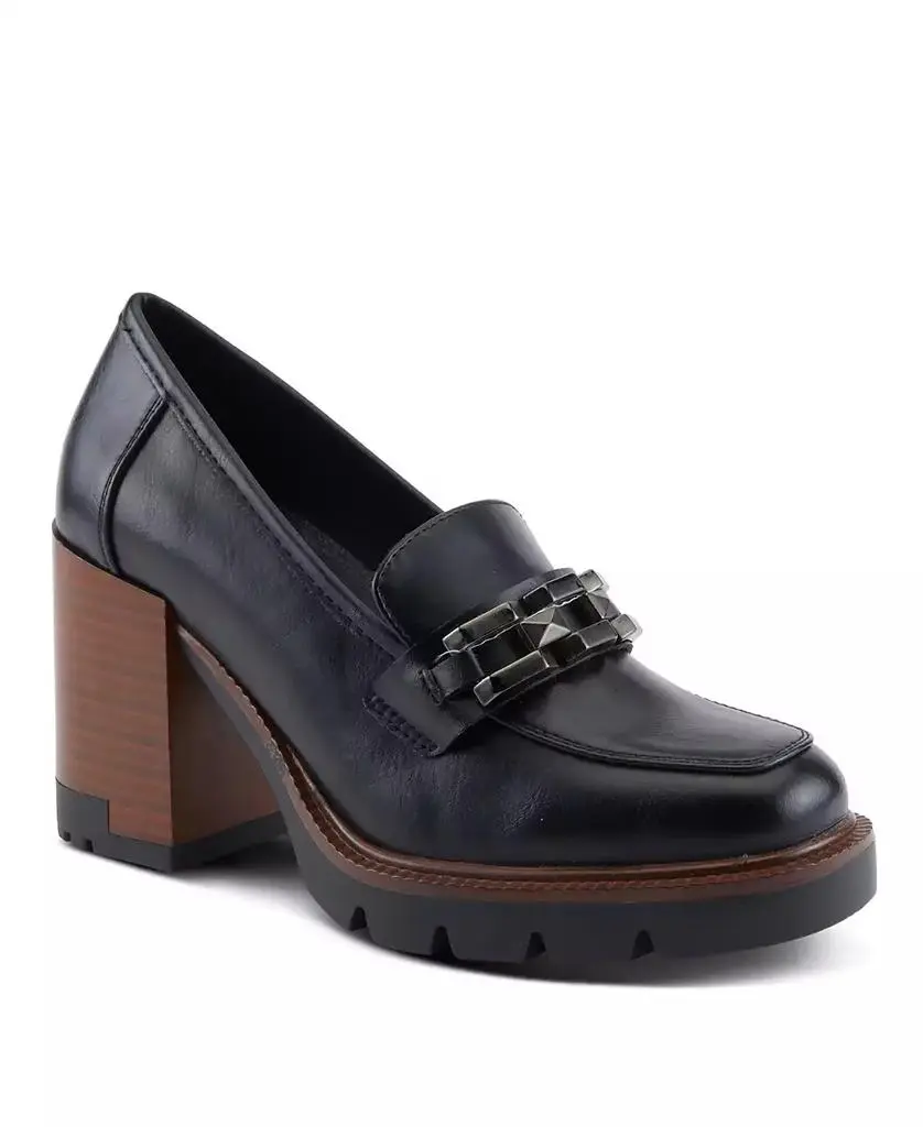 PATRIZIA Dajah Women's Loafer with Geometric Metal Accent