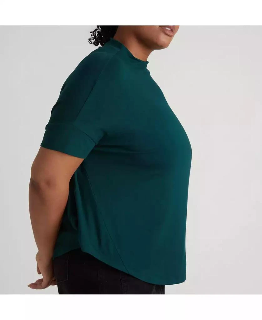 Universal Standard Plus Size Petra Liquid Jersey Top 3