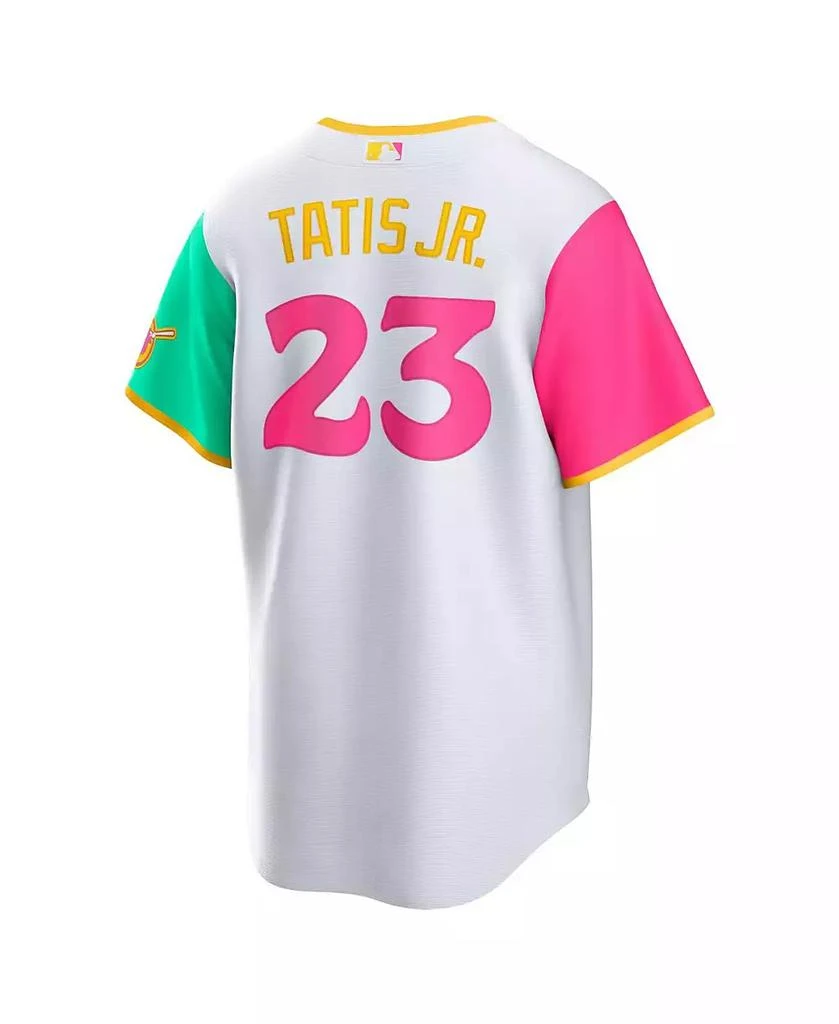 NIKE Men's Fernando Tatis Jr. White San Diego Padres City Connect Replica Player Jersey 3
