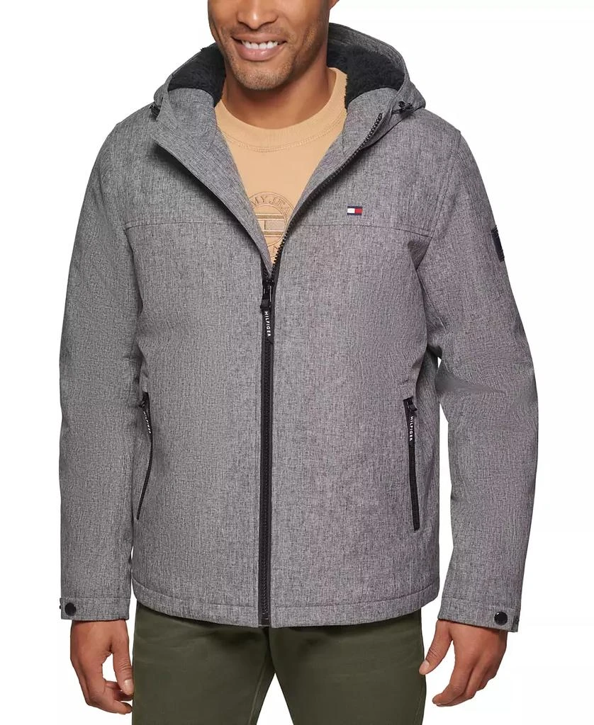 Tommy Hilfiger Men's Softshell Hooded Jacket 4