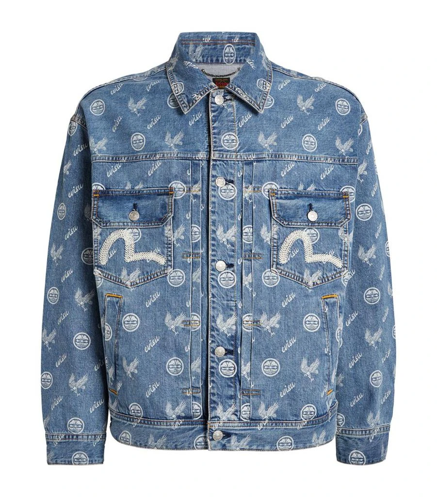 Evisu Denim Printed Jacket 1
