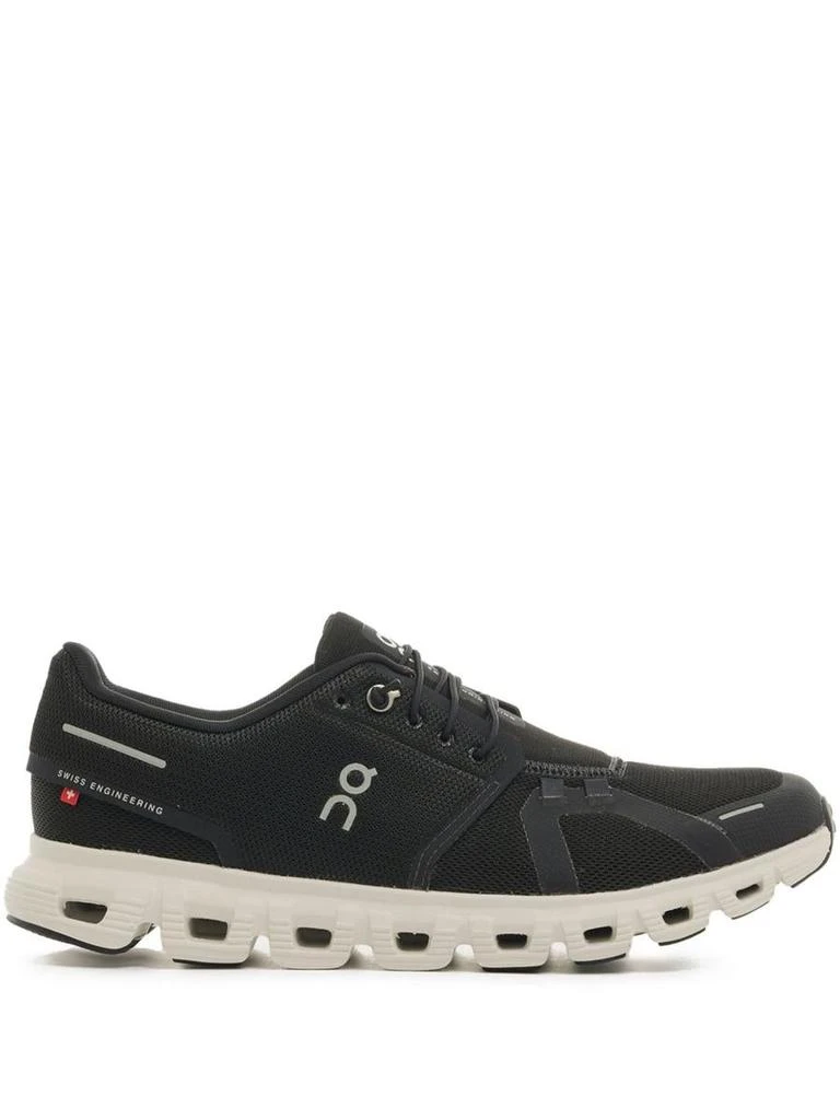 On On Running Black Sneakers With Appliqué Logo 1