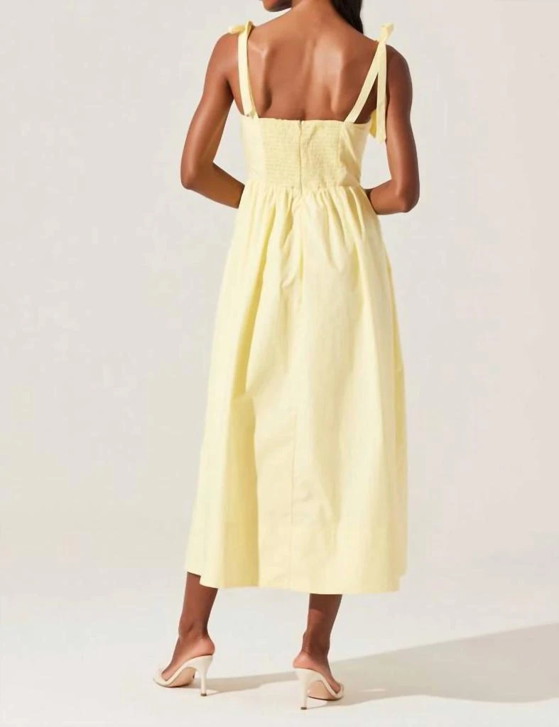 ASTR Astr - Helia Bow Front Midi Dress 2