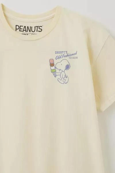 Urban Outfitters Peanuts Snoopy's Old Fashion Ice Cream Graphic Tee 2