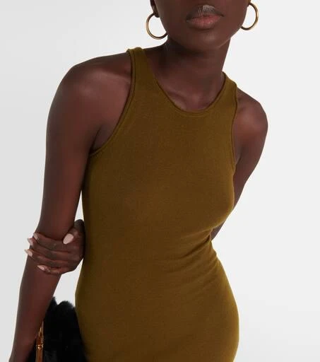 Khaite Jaime cashmere maxi dress 4