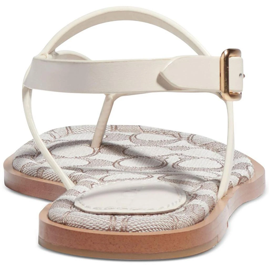 Coach Josie Womens Leather Logo Ankle Strap 3