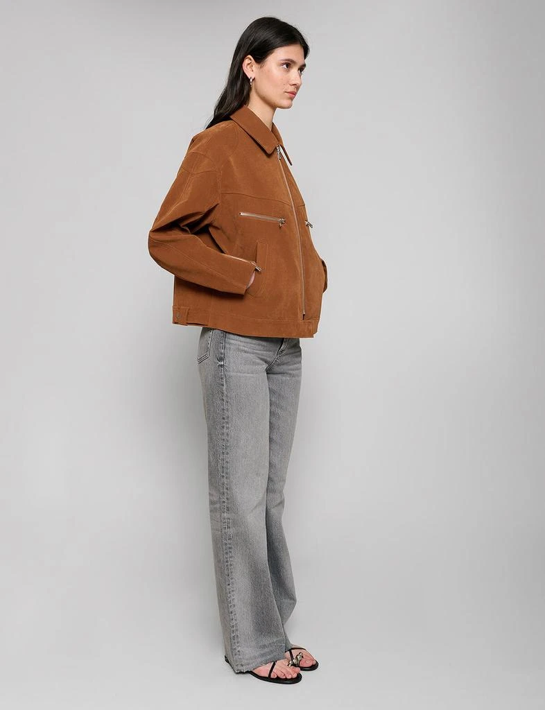 Pixie Market Faux Suede Moto Zip Jacket 6