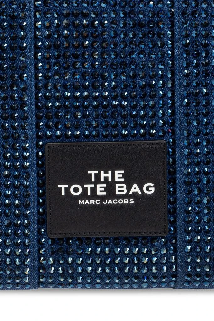 Marc Jacobs Marc Jacobs The Crystal Denim Small Tote Bag 6