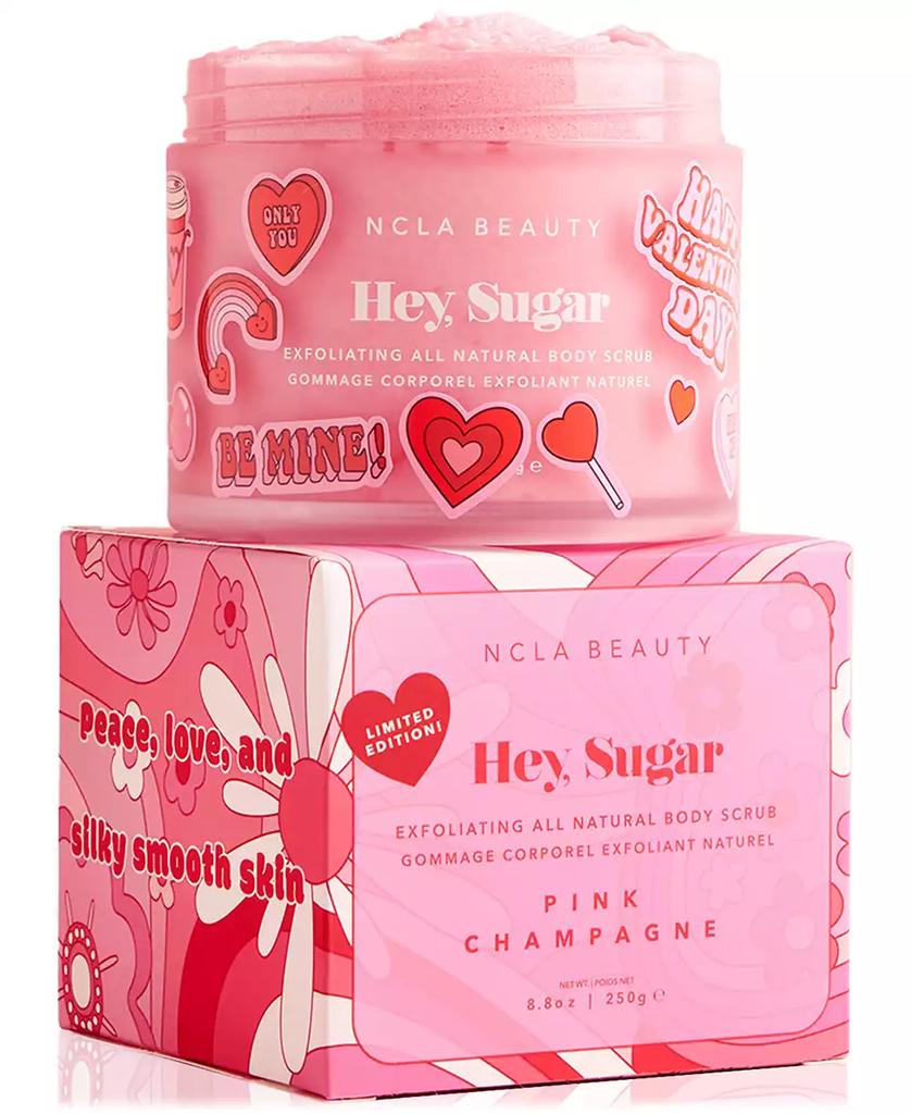 NCLA Beauty Hey, Sugar Pink Champagne Body Scrub, 8.8 oz.