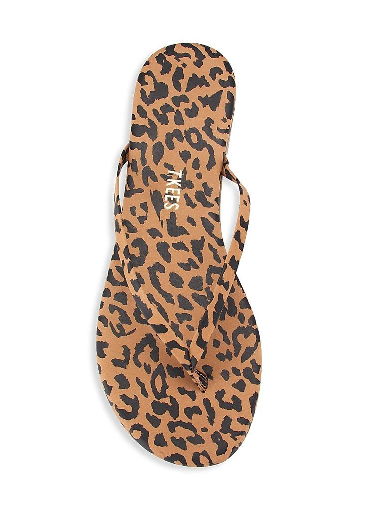 Tkees Studio Exotic Cheetah-Print Flip Flops 5
