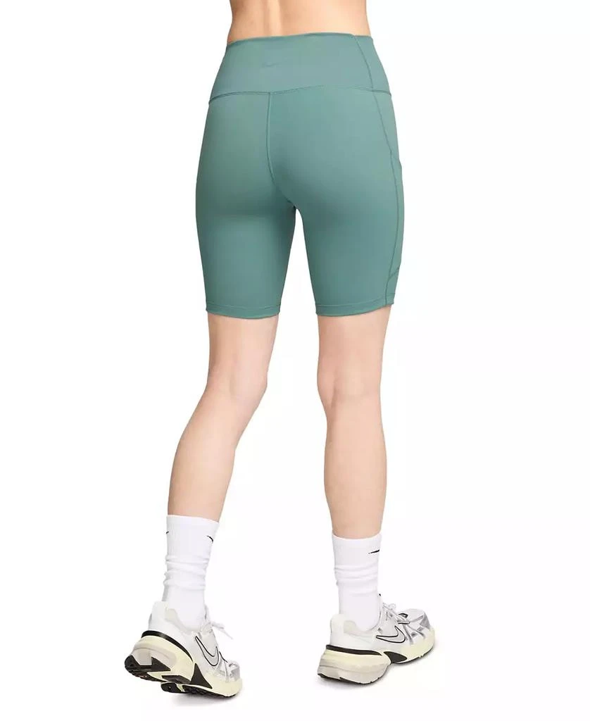 NIKE Women's One High-Waisted Side-Pocket 8" Bike Shorts 2