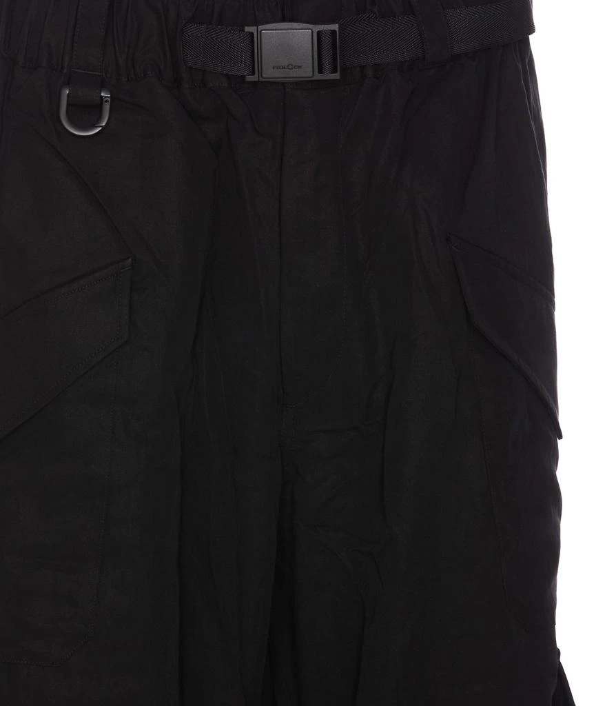 Y-3 Y-3 Belted Wide-Leg Trousers 4