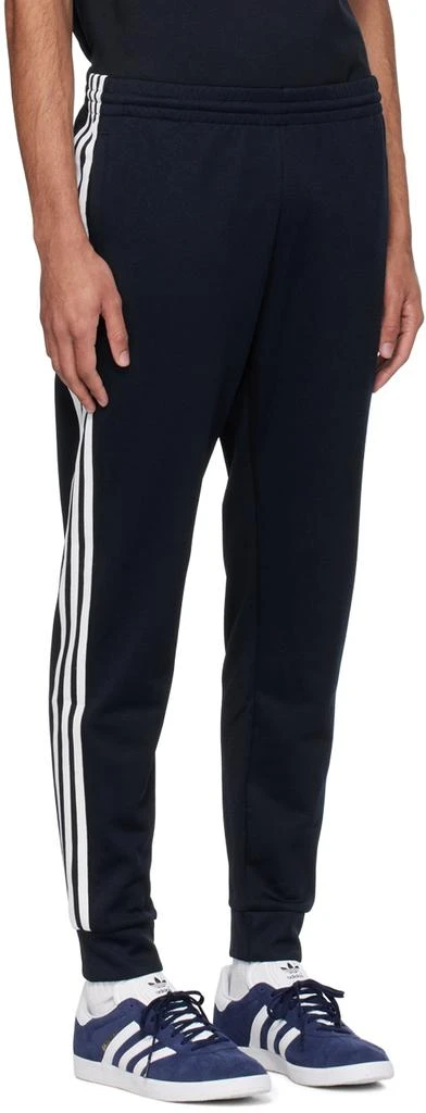 Adidas Navy 3-Stripe Sweatpants 2