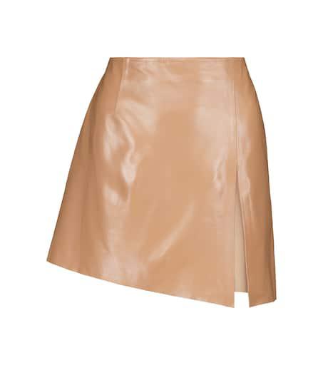 Zeynep Arçay Leather miniskirt