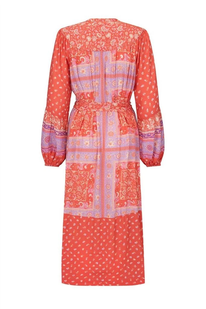 SPELL Sunshine Bandit Button Through Dress In Cayenne 5