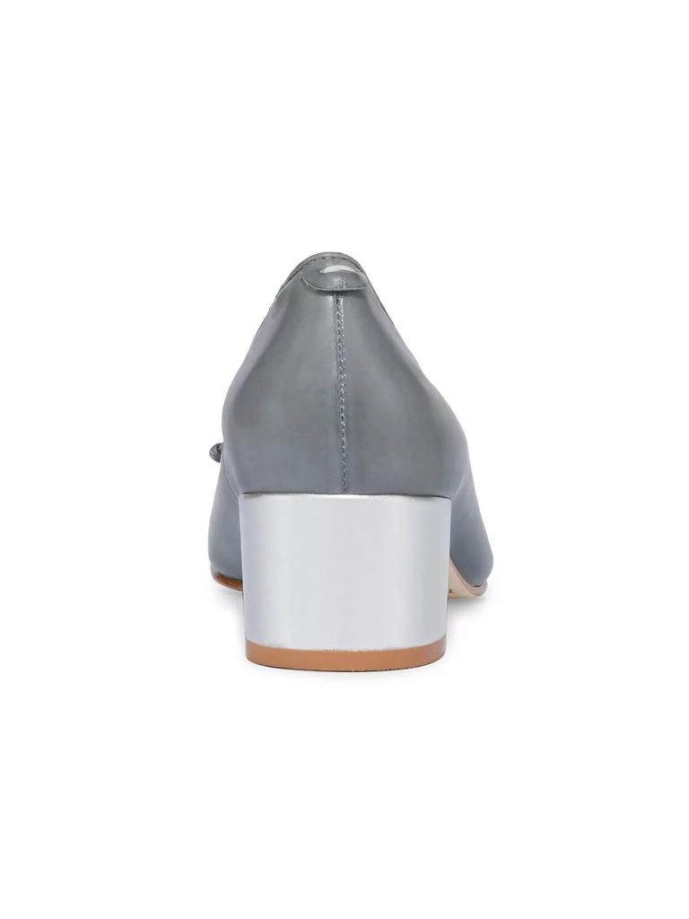 Bernardo Marisol Leather Cap-Toe Pumps 5